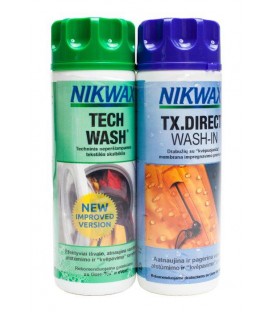 Skalbiklis Nikwax Tech Wash + impregnantas Nikwax TX.Direct